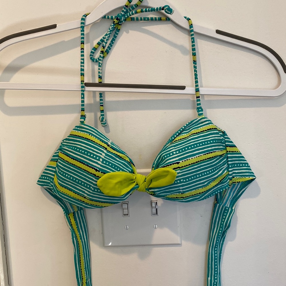 Aerie bandeau swim top size small